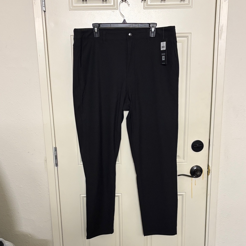 Cuts Clothing Men's Classic Black Dress Pants